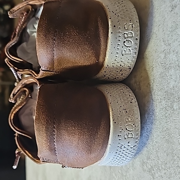 Skechers Bobs Skipper-Sandbar Social Slip On Women’s Size 9.5 Brown - Picture 4 of 13